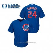 Maglia Baseball Uomo Chicago Cubs Craig Kimbrel Cool Base Alternato Blu