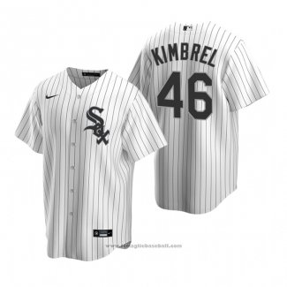 Maglia Baseball Uomo Chicago White Sox Craig Kimbrel Replica Home Bianco