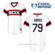 Maglia Baseball Uomo Chicago White Sox Jose Abreu 79 Bianco Alternato Cool Base