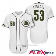 Maglia Baseball Uomo Cincinnati Reds 53 Wandy Peralta 2018 Alternato Autentico Flex Base