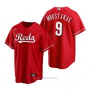 Maglia Baseball Uomo Cincinnati Reds Mike Moustakas Replica Rosso