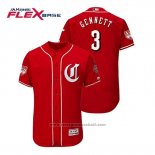 Maglia Baseball Uomo Cincinnati Reds Scooter Gennett Flex Base Allenamento Primaverile 2019 Rosso