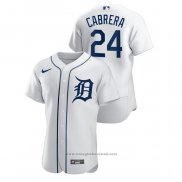 Maglia Baseball Uomo Detroit Tigers Miguel Cabrera Authentic Bianco