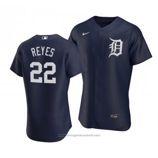 Maglia Baseball Uomo Detroit Tigers Victor Reyes Alternato Autentico Blu