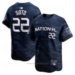 Maglia Baseball Uomo Juan Soto All Star 2023 Blu