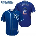 Maglia Baseball Uomo Kansas City Royals Alcides Escobar Cool Base