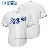 Maglia Baseball Uomo Kansas City Royals Cool Base Bianco