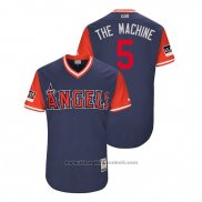 Maglia Baseball Uomo Los Angeles Angels Albert Pujols 2018 LLWS Players Weekend The Machine Blu