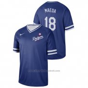 Maglia Baseball Uomo Los Angeles Dodgers Kenta Maeda Cooperstown Collection Legend Blu