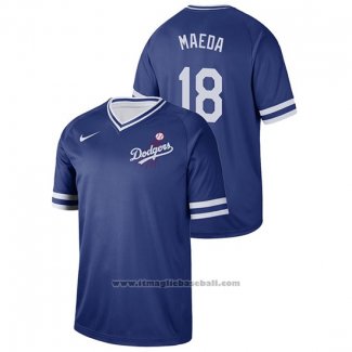 Maglia Baseball Uomo Los Angeles Dodgers Kenta Maeda Cooperstown Collection Legend Blu