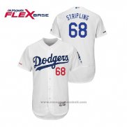 Maglia Baseball Uomo Los Angeles Dodgers Ross Stripling Flex Base Bianco