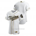 Maglia Baseball Uomo Minnesota Twins Golden Edition Autentico Bianco