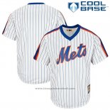 Maglia Baseball Uomo New York Mets Bianco Big And Tall Cooperstown Collection Cool Base