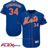 Maglia Baseball Uomo New York Mets Jacob Degrom Flex Base Alternato