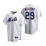 Maglia Baseball Uomo New York Mets Trevor Williams Replica Home Bianco