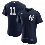 Maglia Baseball Uomo New York Yankees Anthony Volpe Alternato Autentico Blu