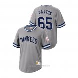 Maglia Baseball Uomo New York Yankees James Paxton Cooperstown Collection Grigio