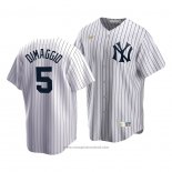 Maglia Baseball Uomo New York Yankees Joe Dimaggio Cooperstown Collection Primera Bianco