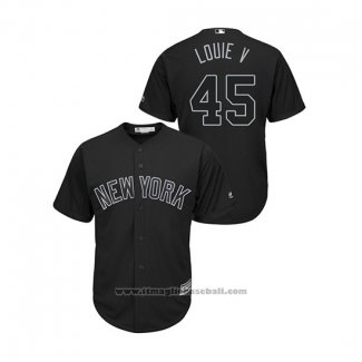 Maglia Baseball Uomo New York Yankees Luke Voit 2019 Players Weekend Replica Nero