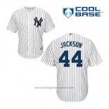 Maglia Baseball Uomo New York Yankees Reggie Jackson 44 Bianco Home Cool Base