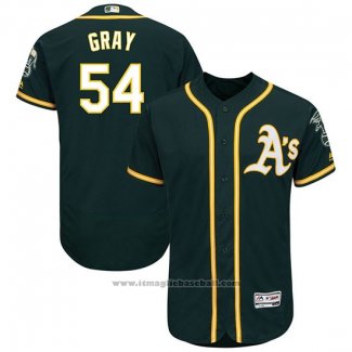 Maglia Baseball Uomo Oakland Athletics Sonny Gray Verde Autentico Collection Giocatore