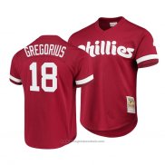 Maglia Baseball Uomo Philadelphia Phillies Didi Gregorius Cooperstown Collection Rosso