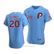 Maglia Baseball Uomo Philadelphia Phillies Mike Schmidt Autentico Alternato 2020 Blu