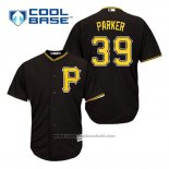 Maglia Baseball Uomo Pittsburgh Pirates Dave Parker 39 Nero Alternato Cool Base