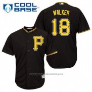 Maglia Baseball Uomo Pittsburgh Pirates Neil Walker 18 Nero Alternato Cool Base