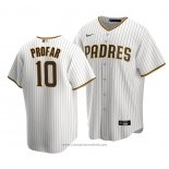 Maglia Baseball Uomo San Diego Padres Jurickson Profar Replica Home Marrone Bianco