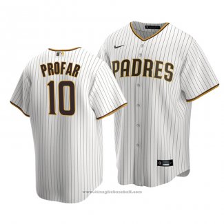 Maglia Baseball Uomo San Diego Padres Jurickson Profar Replica Home Marrone Bianco