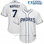 Maglia Baseball Uomo San Diego Padres Manuel Margot Bianco Cool Base