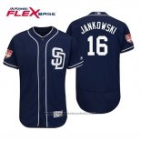 Maglia Baseball Uomo San Diego Padres Travis Jankowski Flex Base Allenamento Primaverile 2019 Blu