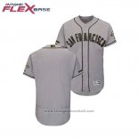 Maglia Baseball Uomo San Francisco Giants 2018 Memorial Day Flex Base Grigio