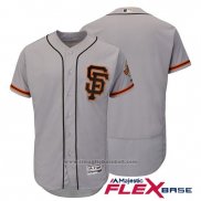 Maglia Baseball Uomo San Francisco Giants Flex Base Grigio Autentico Collection