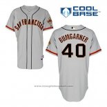 Maglia Baseball Uomo San Francisco Giants Madison Bumgarner 40 Grigio Cool Base