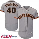 Maglia Baseball Uomo San Francisco Giants Madison Bumgarner Autentico Collection Flex Base Grigio