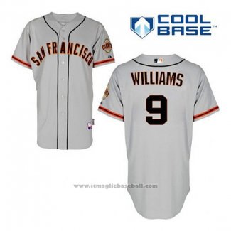 Maglia Baseball Uomo San Francisco Giants Matt Williams 9 Grigio Cool Base