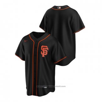 Maglia Baseball Uomo San Francisco Giants Replica Alternato Nero