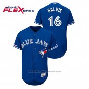 Maglia Baseball Uomo Toronto Blue Jays Freddy Galvis Autentico Flex Base Blu