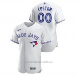 Maglia Baseball Uomo Toronto Blue Jays Personalizzate Autentico Nike Bianco