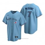Maglia Baseball Uomo Toronto Blue Jays Reese Mcguire Alternato Replica Blu