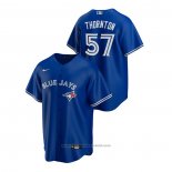 Maglia Baseball Uomo Toronto Blue Jays Trent Thornton Replica Alternato Blu