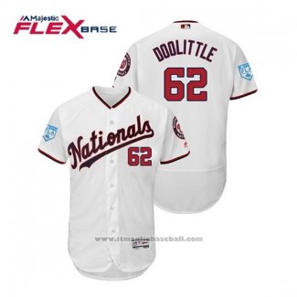 Maglia Baseball Uomo Washington Nationals Sean Doolittle Flex Base Allenamento Primaverile 2019 Bianco