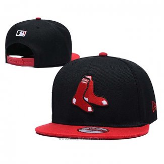 Cappellino Boston Red Sox 9FIFTY Snapback Rosso Nero2