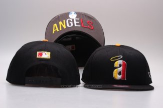 Cappellino Los Angeles Angels Snapbacks Nero Marrone