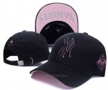 Cappellino New York Yankees Nero Chiaro Rosa