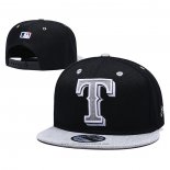 Cappellino Texas Rangers 9FIFTY Snapback Grigio Nero