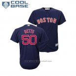 Maglia Baseball Bambino Boston Red Sox Mookie Betts Cool Base Alternato Replica Blu