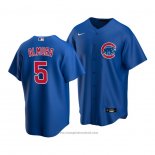 Maglia Baseball Bambino Chicago Cubs Albert Almora Jr. Replica Alternato 2020 Blu